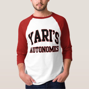 Camisa da equipe t do softball do Autonomics de