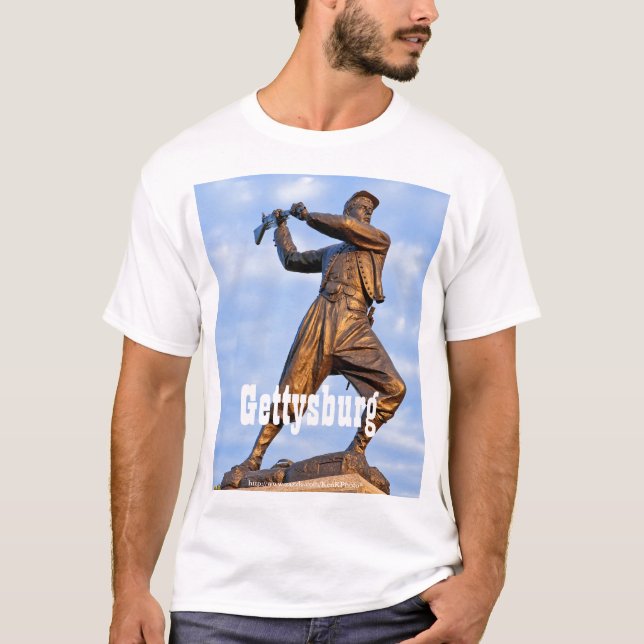 Camisa da estátua IV de Gettysburg (Frente)