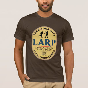 Camisa da etiqueta de Larp