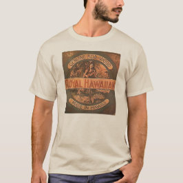 Camisa da etiqueta do Ukulele do vintage