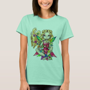 Camisa da fada da princesa da borboleta
