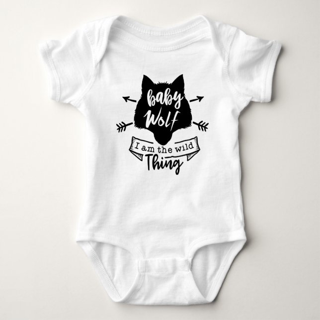 Camisa da Família Baby Wolf (Frente)