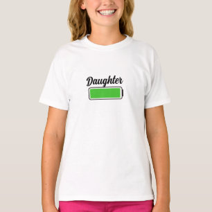 Camisa Da Família Que Combina Com Energia - Filha