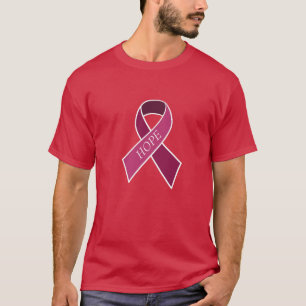 Camisa da Fita de Conscientização sobre Câncer de 