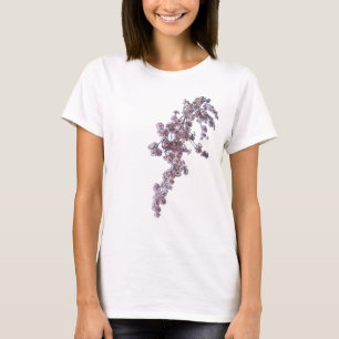 Camisa da flor de cerejeira