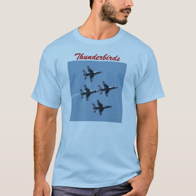 Camisa da foto do diamante dos Thunderbirds (Frente)