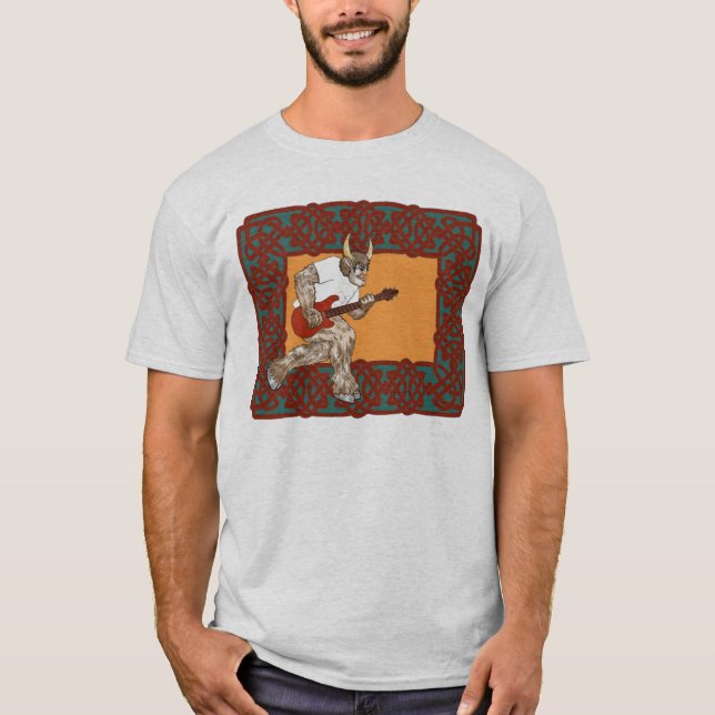 Camisa da guitarra de Minotaur do céltico (Frente)