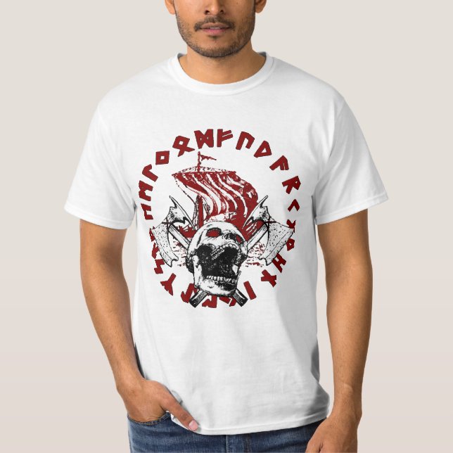 Camisa da herança de Viking (Frente)