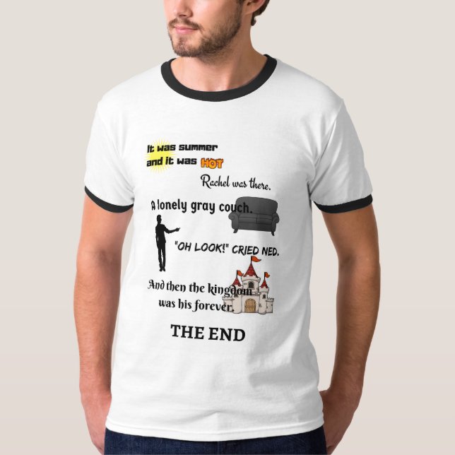 Camisa da história de Chandler (Frente)