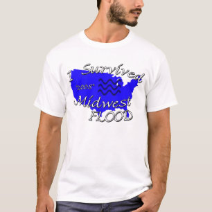 Camisa da inundação de Midwest