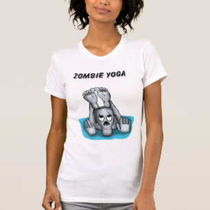 Camisa da ioga do zombi