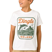 CAMISA DA IRLANDA DO DINGLE PARA CRIANÇAS