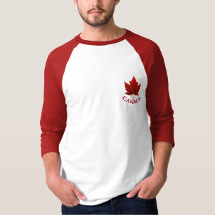 Camisa da lembrança de Canadá do jérsei de base