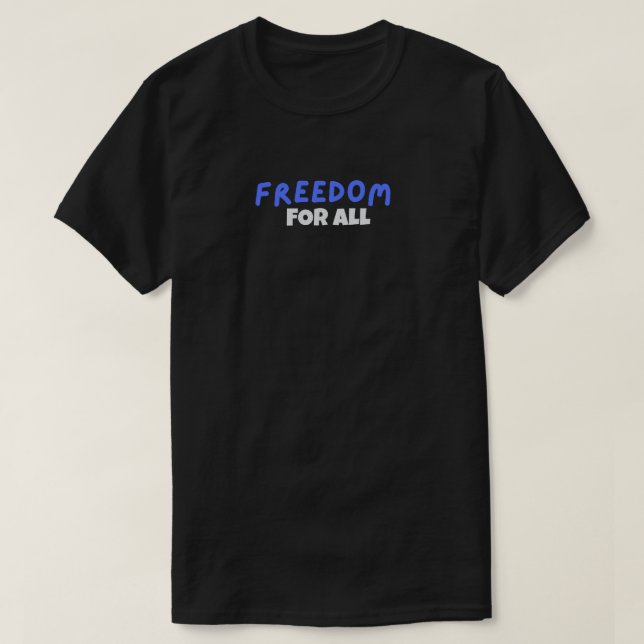 CAMISA DA LIBERDADE (Frente do Design)