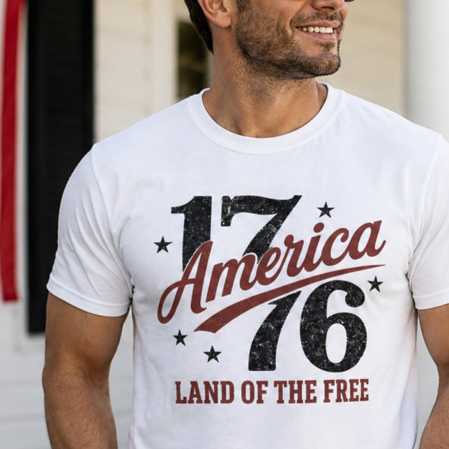 Camisa da Liberdade da América 1776 (Criador carregado)