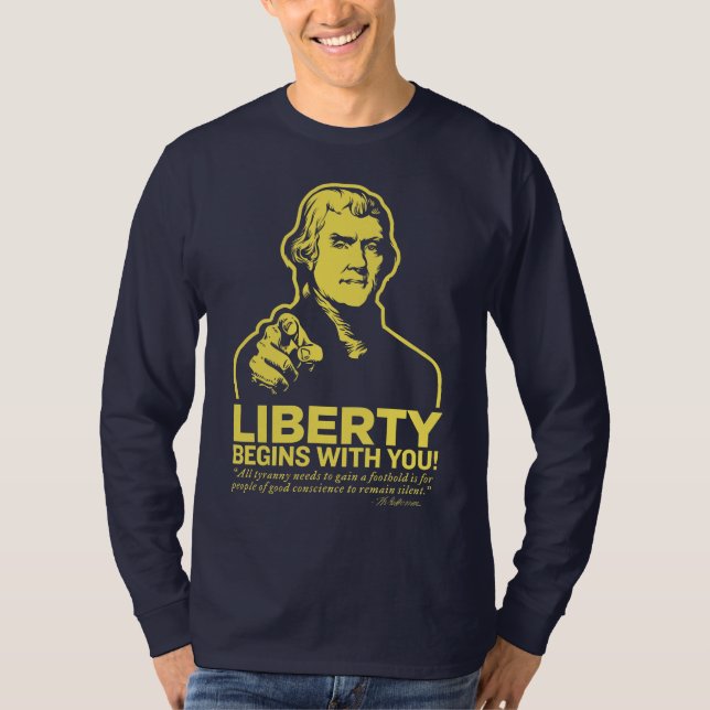 Camisa da liberdade de Jefferson (Frente)