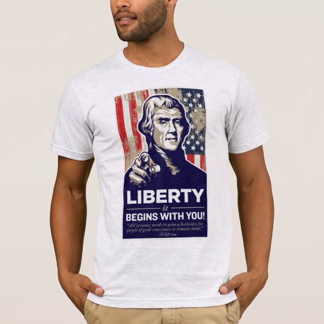 Camisa da liberdade de Jefferson (Frente)