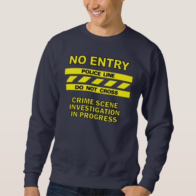 Camisa da Linha de Polícia - escolha seu estilo e  (Frente)