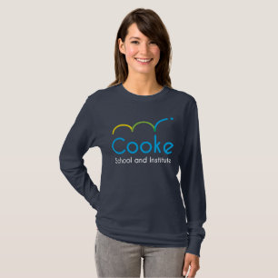 Camisa da Longo-Capa do Cooke das MULHERES,