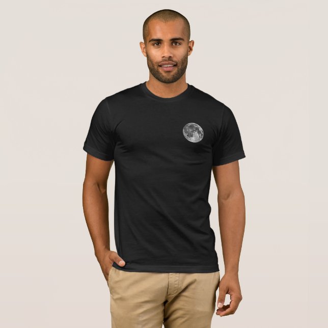CAMISA DA LUA PARA HOMENS E MULHERES. (Frente Completa)