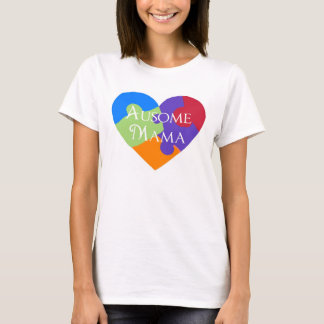 Camisa da Mãe de Ausome Flor