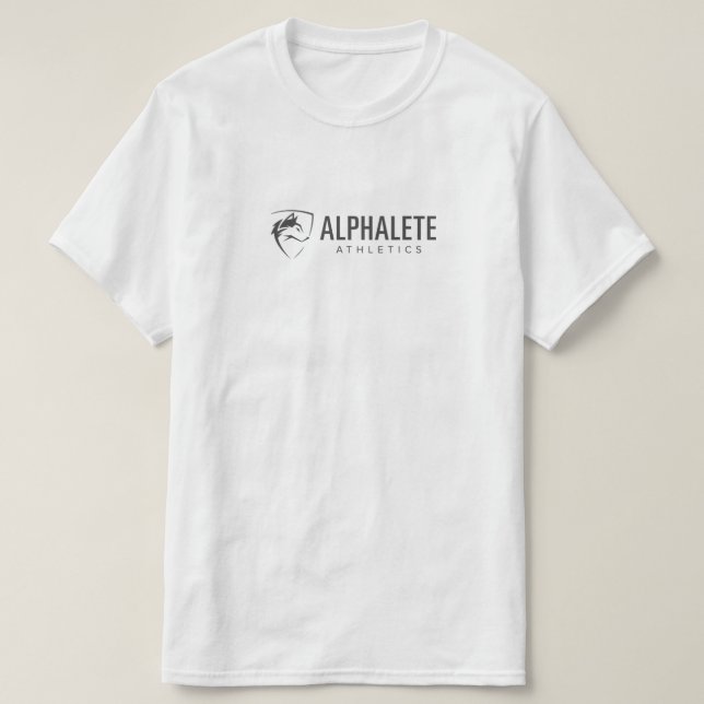 Camisa da malhação do atletismo de Alphalete (Frente do Design)