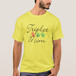 camisa da mamã da objectiva tripla