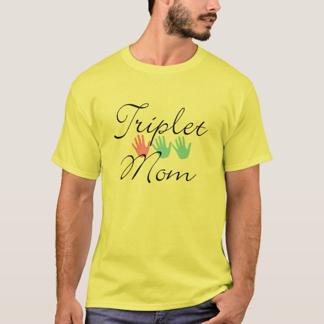 camisa da mamã da objectiva tripla (Frente)
