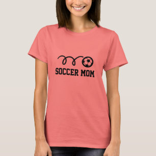 Camisa da mamã t do futebol