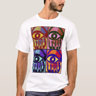 Camisa da mão T de Hamsa do pop da modificação