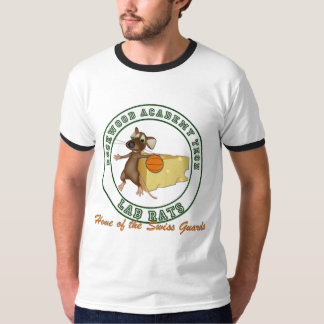 Camisa da mascote dos ratos do laboratório da