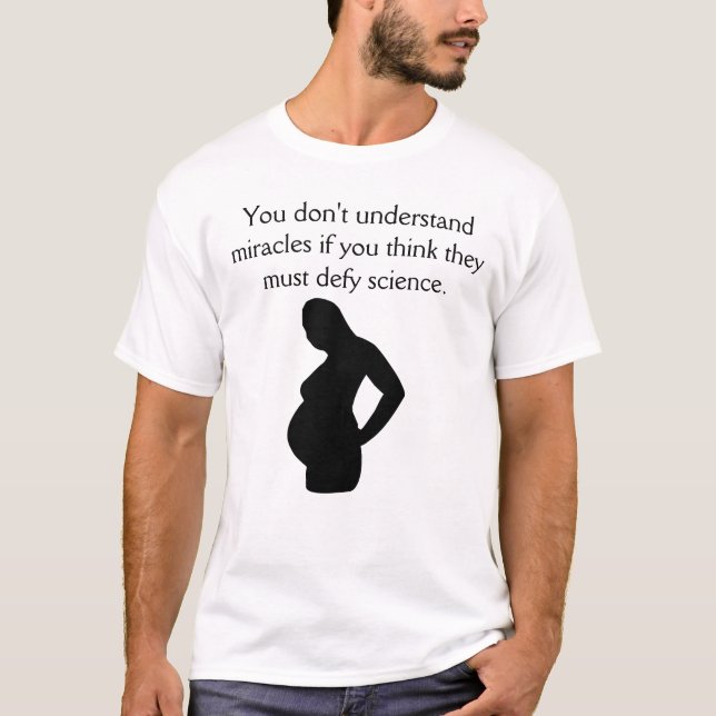 Camisa da maternidade dos milagre (Frente)