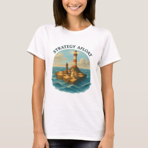 Camisa da Medalha do Farol da Estratégia Flutuante