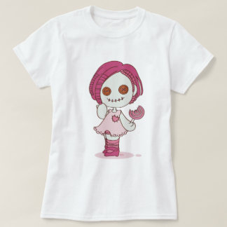 camisa da menina do zombi do popsicle da abóbora