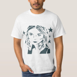 Camisa da mulher da arte da rua
