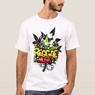 Camisa da música da reggae