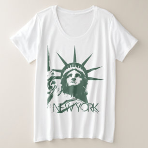 Camisa da New York das mulheres mais camisas do