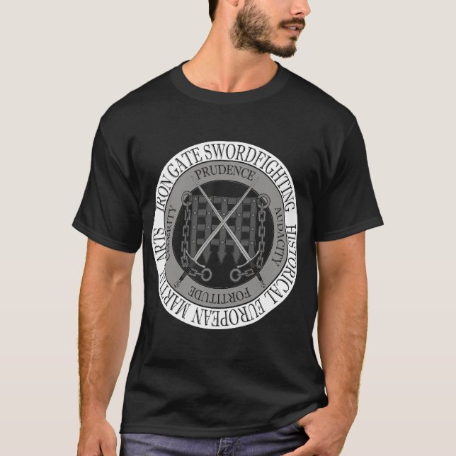 Camisa da obscuridade da porta do ferro (Frente)