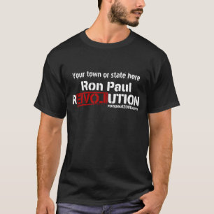 Camisa da obscuridade da revolução de Ron Paul