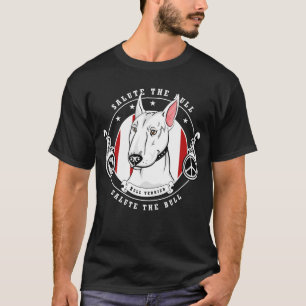 Camisa da obscuridade de bull terrier