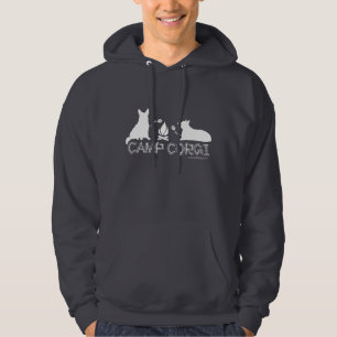 Camisa da obscuridade do Corgi do acampamento