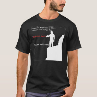 Camisa da obscuridade do molho da explosão
