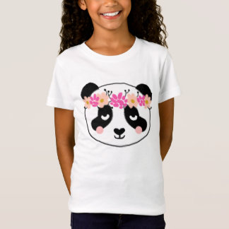 Camisa da panda dos miúdos - parte superior bonito