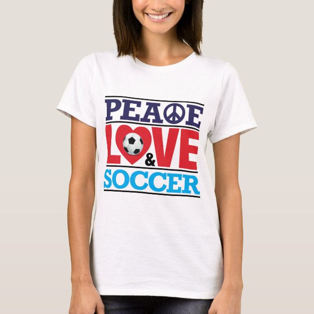 Camisa da paz, do amor e do futebol (Frente)