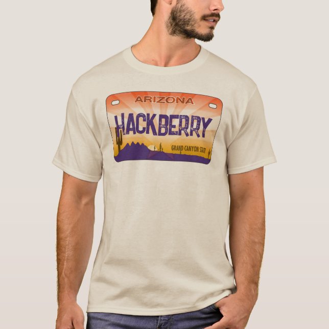 Camisa da placa da Arizona do hackberry (Frente)