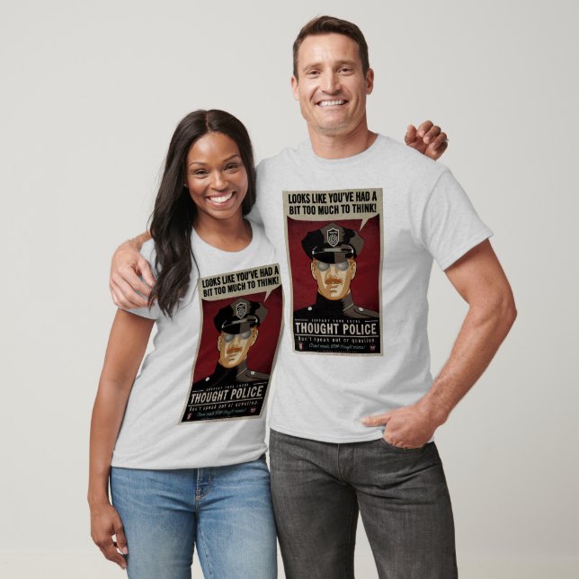 Camisa da Polícia de Pensamento (Unissex)