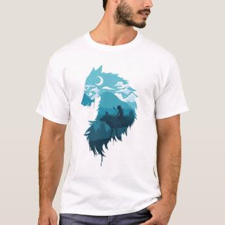 camisa da princesa Mononoke, tee de estúdio ghibli
