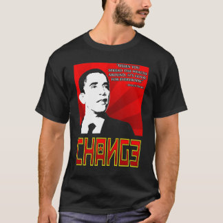 Camisa da propaganda de Obama do Commie