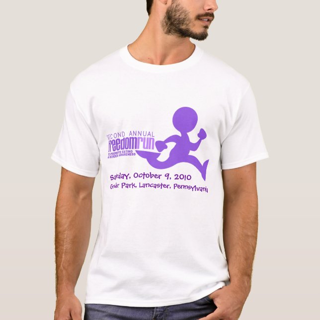 Camisa da propaganda do funcionamento da liberdade (Frente)