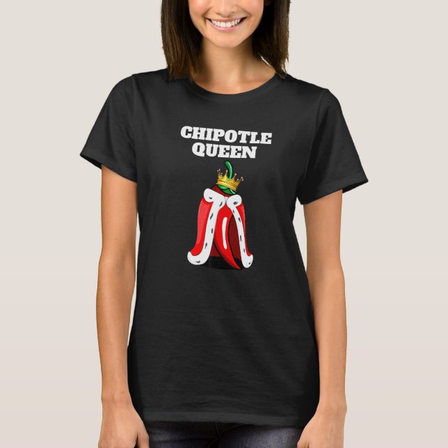 Camisa da Rainha do Chipotle Feminina Camisa Chipo (Frente)